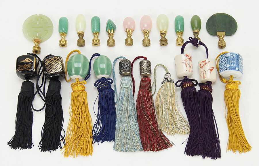 A Collection of Lamp Finials. (1 of 1)