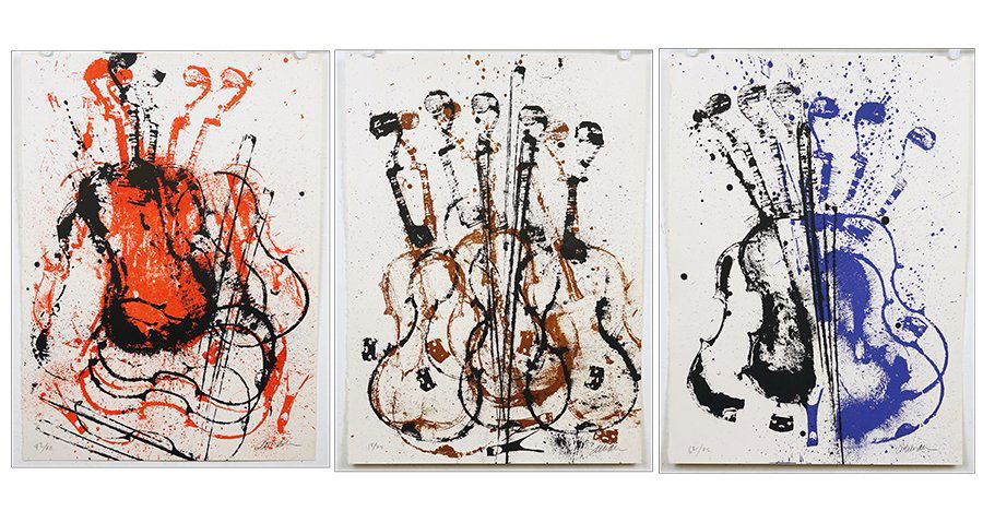 Fernandez Arman (French, 1928-2005) Les Violins. (1 of 1)