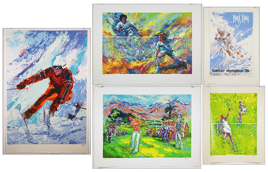 Mark King (American, B. 1931) Five Color Serigraphs. (1 of 1)