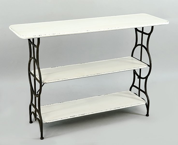 A Metal Three Tier Plant Stand. (1 of 1)