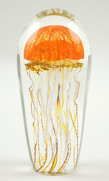 A Rick Satava Glass Paperweight. (1 of 1)