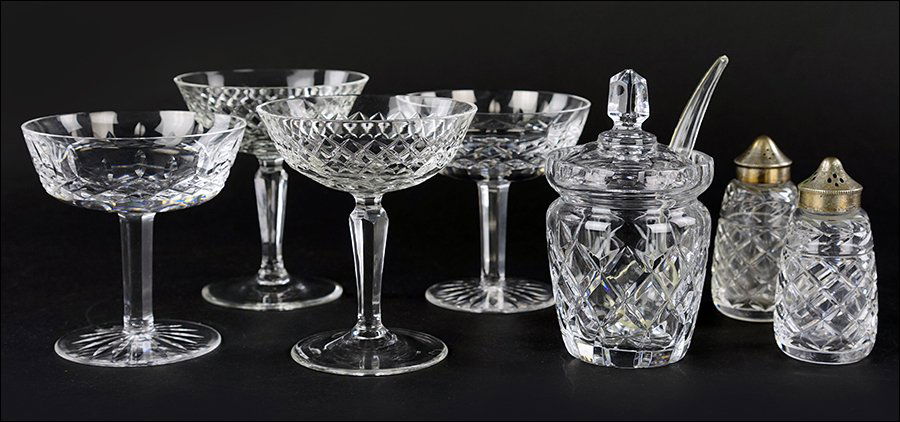 Two Pairs Of Waterford Salt And Pepper Shakers. (1 of 1)