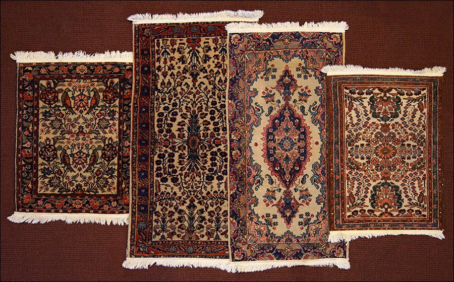 Two Kirman Rugs. (1 of 1)