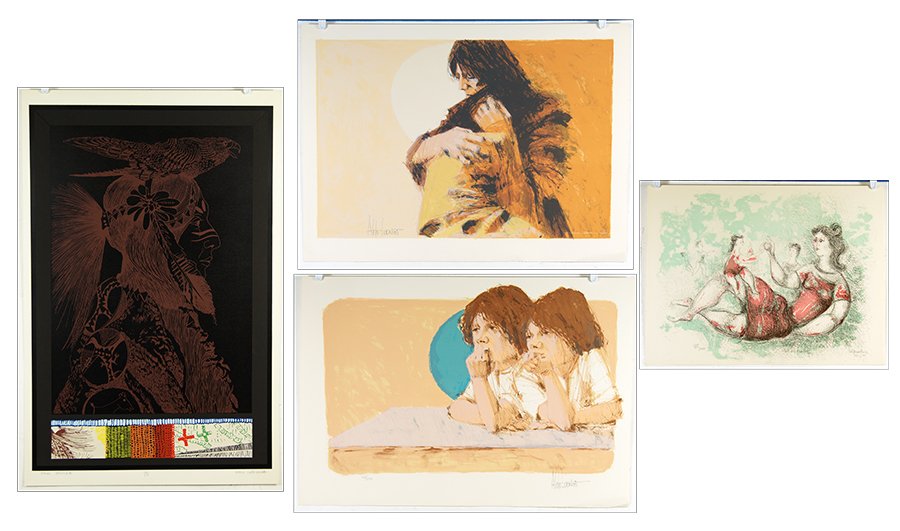 Aldo Luongo (American, B. 1940) 'Brothers' and 'Mother (1 of 1)