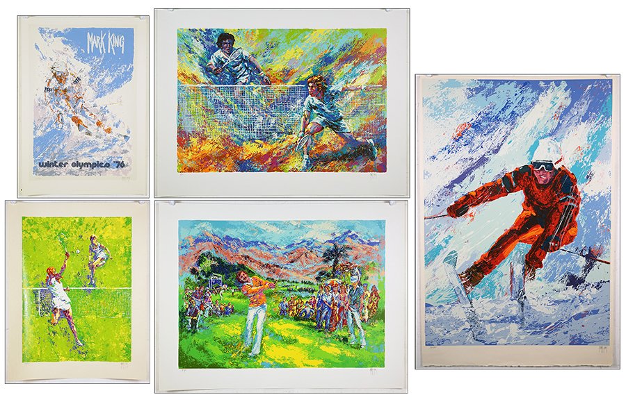 Mark King (American, B. 1931) Five Color Serigraphs. (1 of 1)