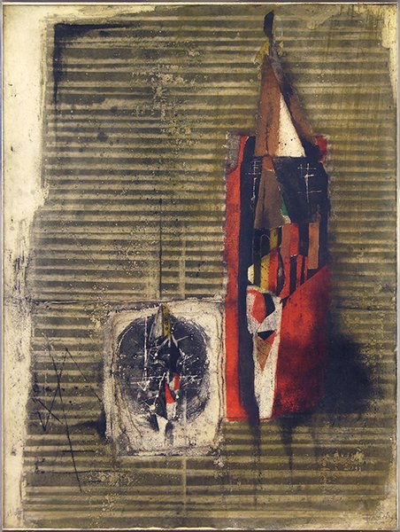 Johnny Friedlaender (Polish, 1912-1992) Composition. (1 of 1)