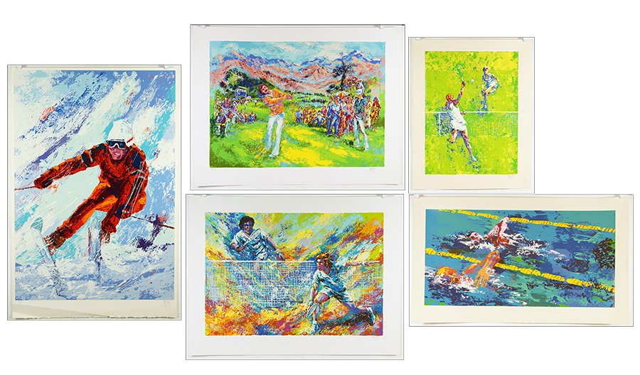 Mark King (American, B. 1931) Four Color Serigraphs. (1 of 1)