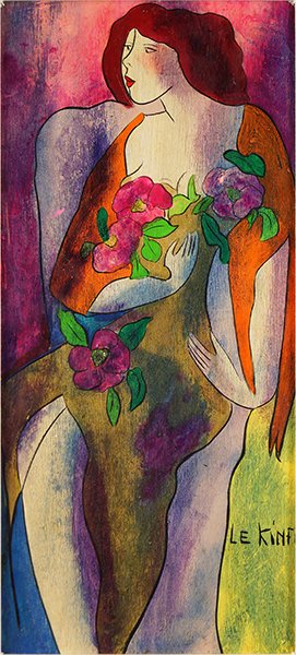 Linda LeKinff (French, B. 1949) Rosaline. (1 of 1)