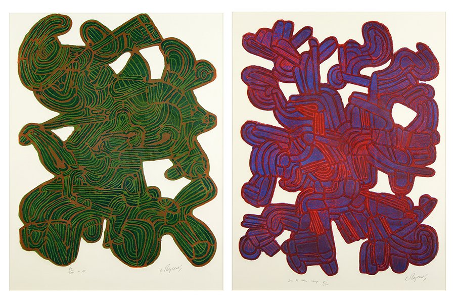 Enrique Peycere (French, 1927-1988) Sur le Bleu-Rouge. (1 of 1)