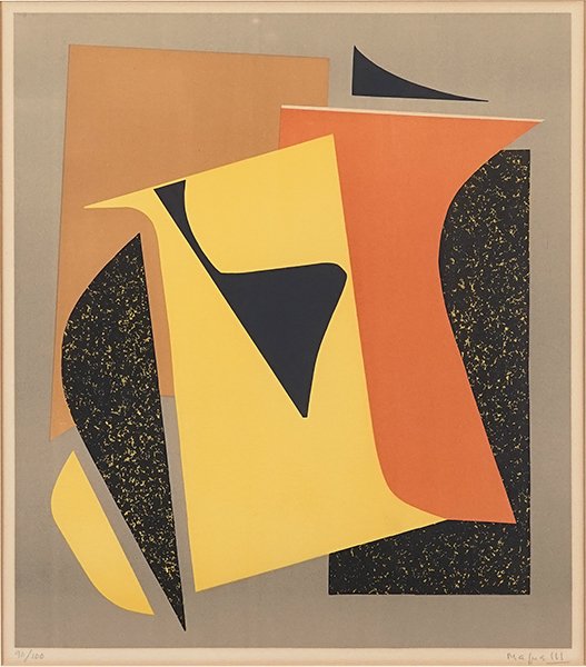 Alberto Magnelli (Italian, 1888-1971) Abstraction. (1 of 1)
