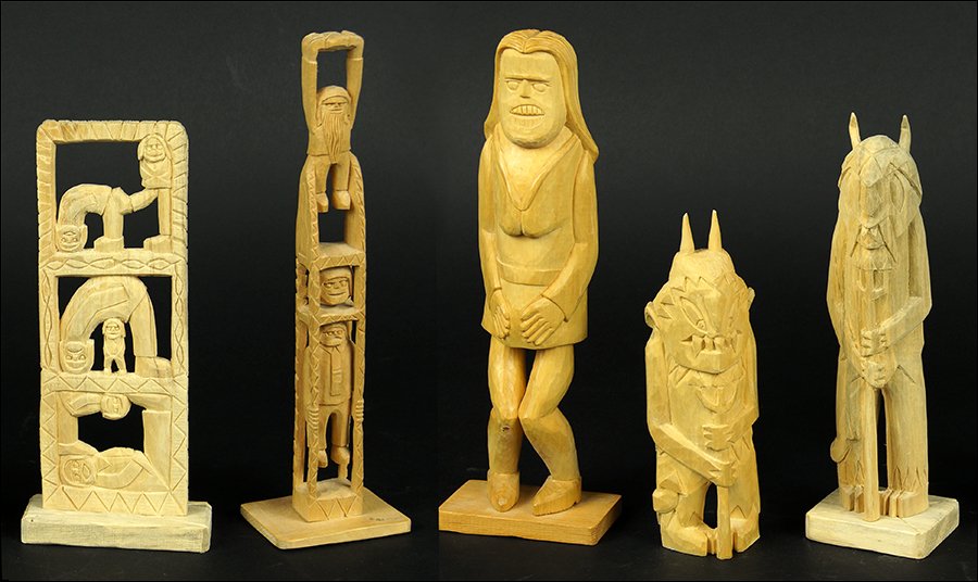 Rev. Herman Hayes (American, 20th Century) Five Works. (1 of 1)