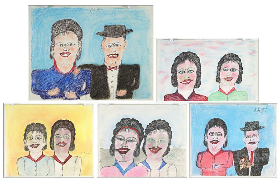 Shields Landon Jones (American, 1901-1997) Five Double (1 of 1)