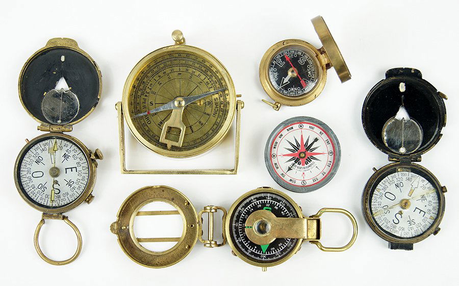 Two Argentinian Military Compasses. (1 of 1)