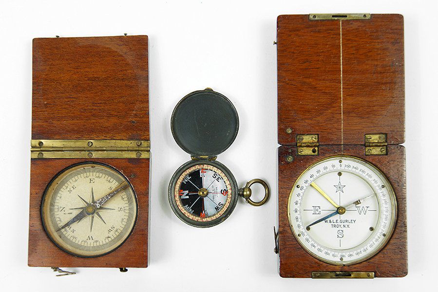 A W. & L.E. Gurley Compass. (1 of 1)