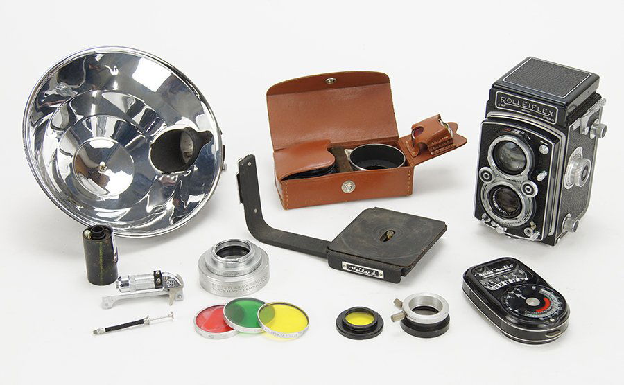 A Rolleiflex Twin Lense Camera. (1 of 1)