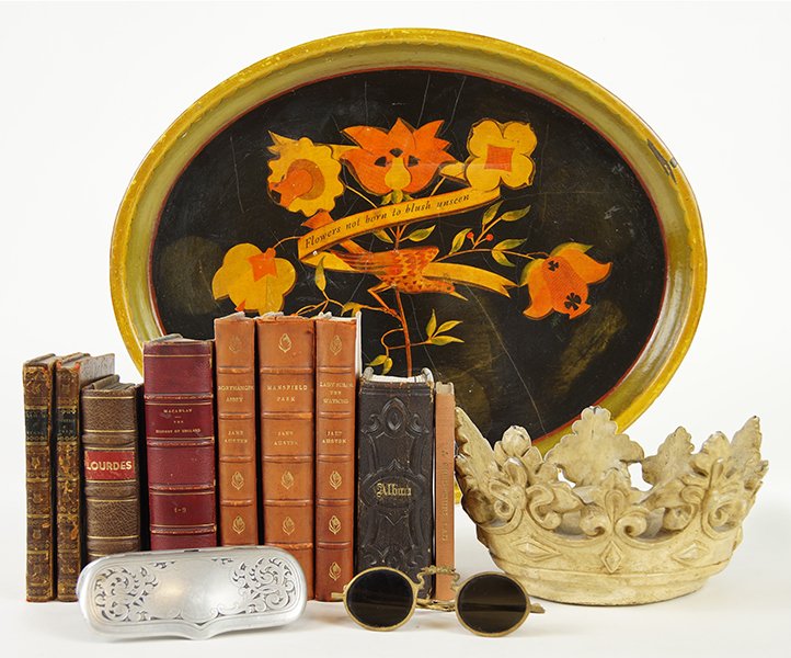 A Collection of Leatherbound Books. (1 of 1)