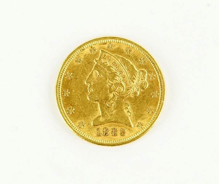 A 1908 Indian Head Coin. (1 of 2)