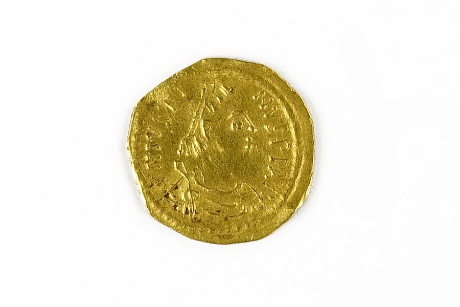 An Ancient Gold Coin. (1 of 2)
