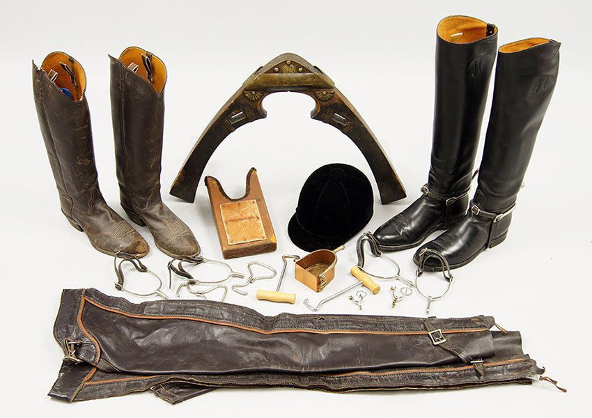 A Collection of Equestrian Apparel. (1 of 1)