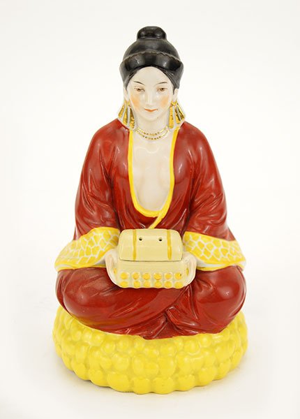 A German Figural Perfume Lamp. (1 of 1)