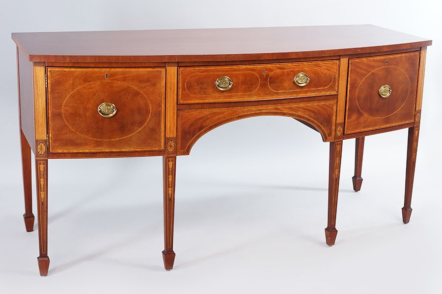 A Baker Williamsburg Reproduction Inlaid Mahogany (1 of 3)