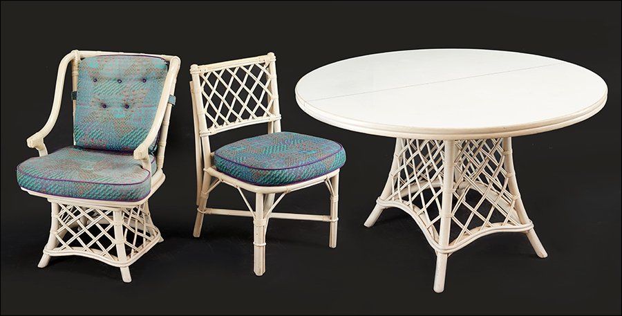 A McGuire Style Dining Suite. (1 of 1)