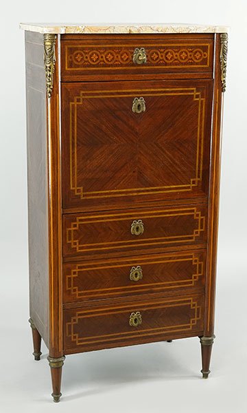 A French Abbatant Secretaire. (1 of 2)