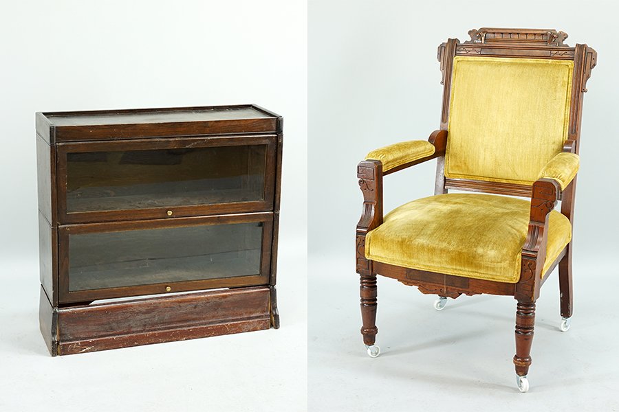 A Two-Level Barrister Bookcase. (1 of 1)