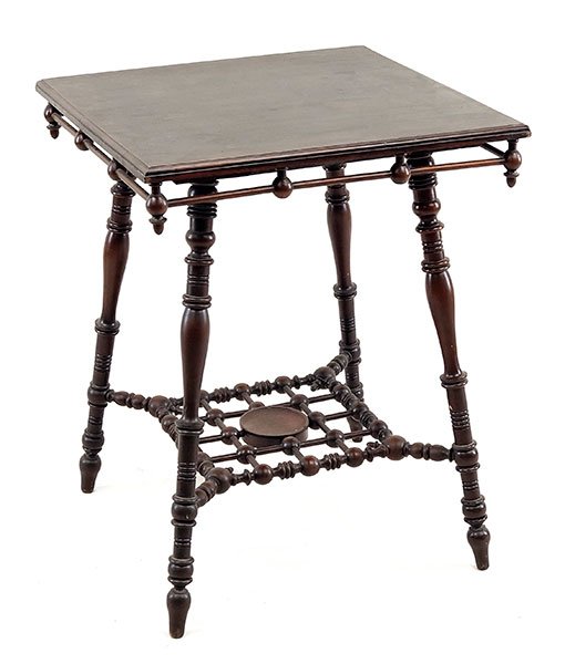 An Aesthetic Movement Style Table. (1 of 1)