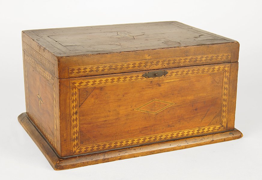 A Tunbridge Ware Box. (1 of 1)