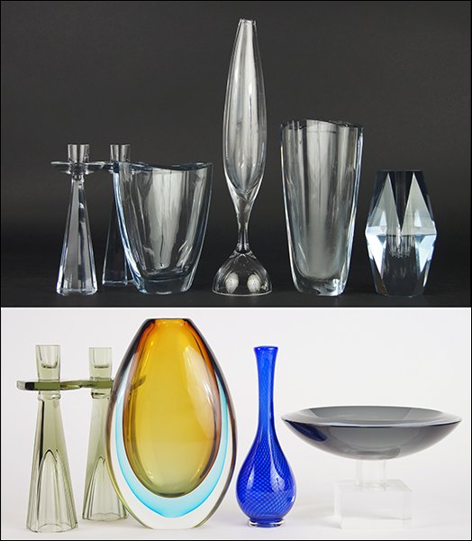 A Collection of Stromberg Swedish Glass. (1 of 1)