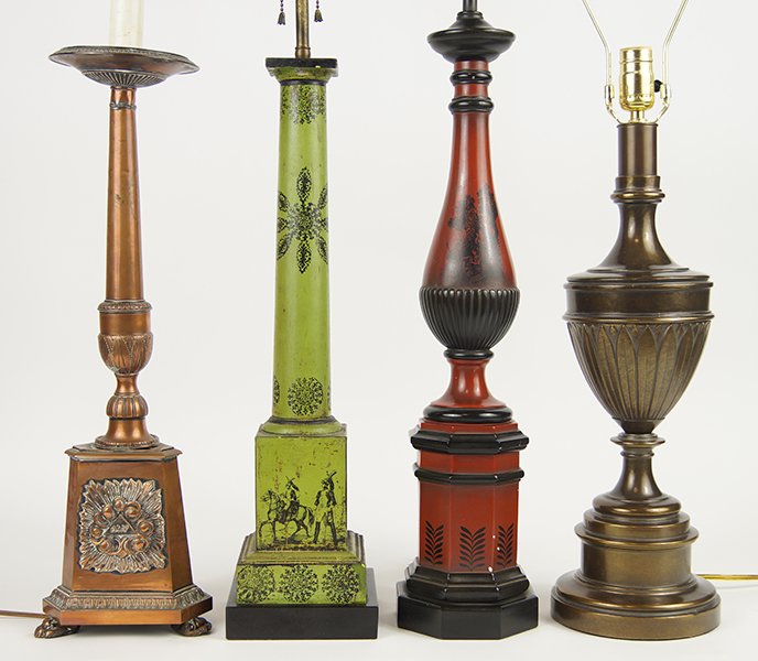 Four Table Lamps. (1 of 1)