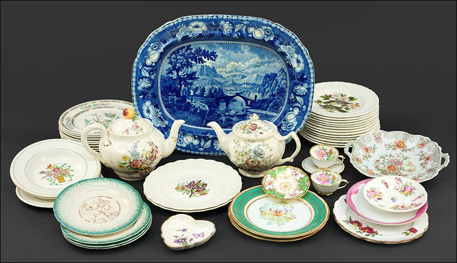 A Collection of English Porcelain. (1 of 1)