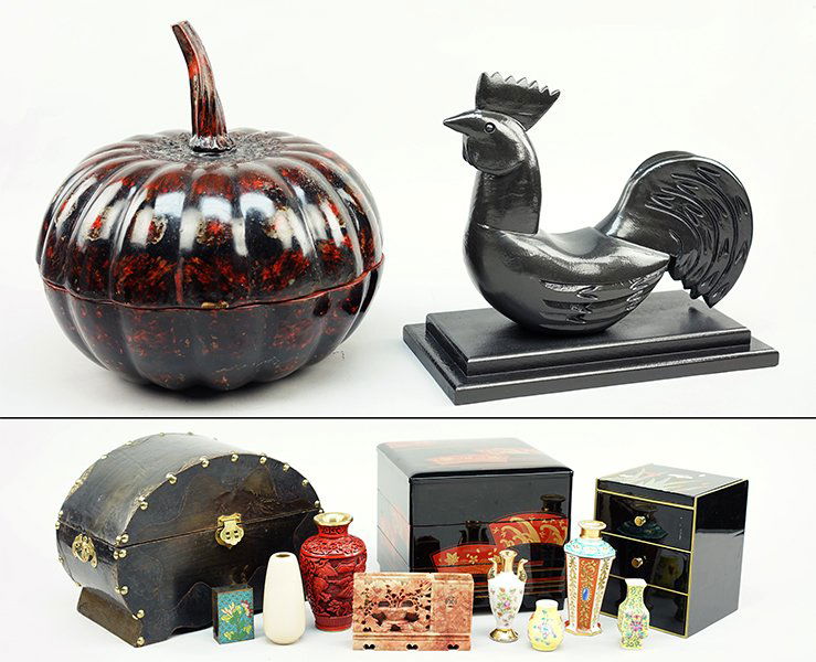 A Collection of Asian Decorative Items. (1 of 1)