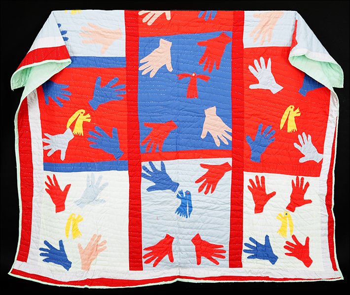 Sarah Mary Taylor (American, 1916-2000) Hand Quilt. (1 of 1)