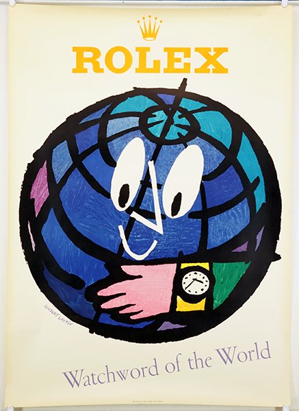 Herbert Leupin (Swiss, 1916-1999) Rolex: Watchword of (1 of 1)