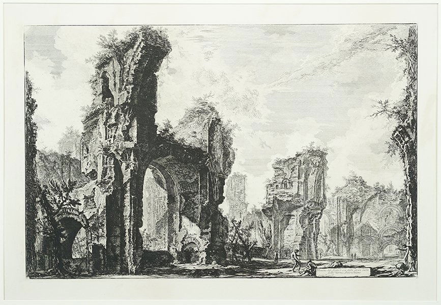 After Giovanni Battista Piransei (1720 - 1778) Roman (1 of 2)