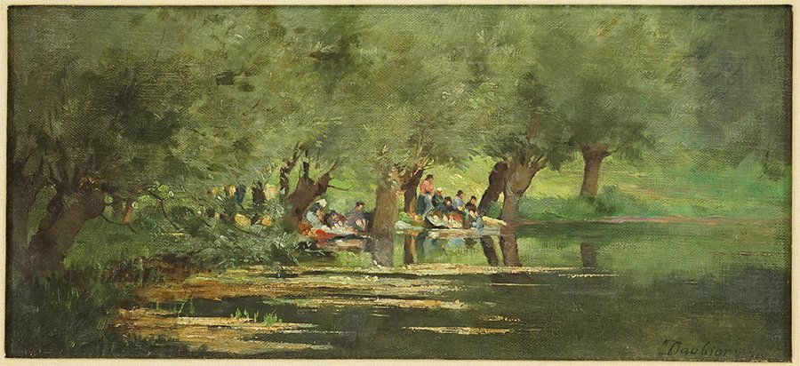 In the Manner of Charles Francois Daubigny (French, (1 of 2)