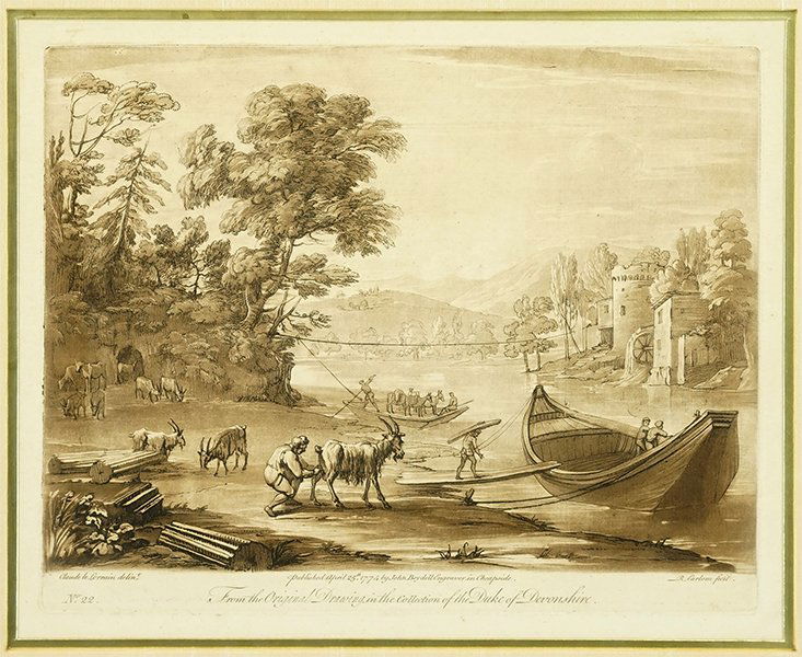 After Claude Lorrain (French, 1600 - 1682) No. 22. (1 of 1)