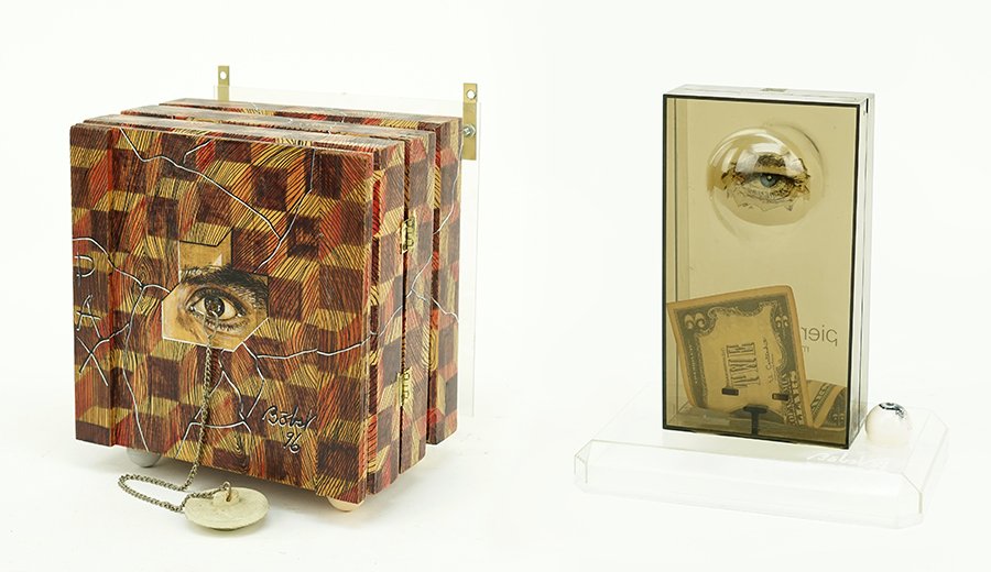 Tucker Bobst (American, 1923-2008) Two Mixed Media (1 of 2)