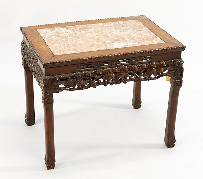 A Chinese Rosewood Occasional Table. (1 of 1)