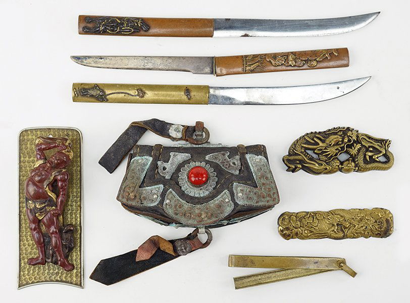 A Group of 18th and 19th Century Asian Items. (1 of 1)