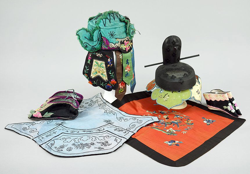 A Group of 20th Century Chinese Textiles. (1 of 1)