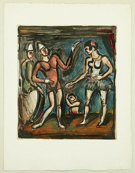 Georges Rouault (French, 1871-1958) Parade. (1 of 1)