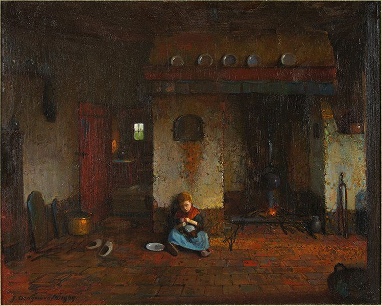 Jacob Dooijewaard (Dutch, 1876-1969) Limburg Interieur (1 of 1)