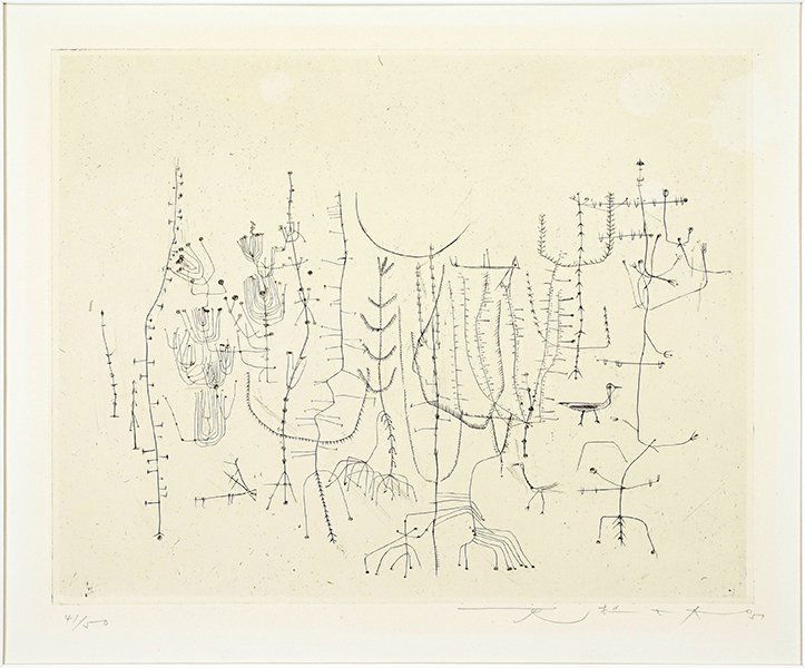 Zao Wou-Ki (Chinese/French, 1921-2013) Arbrisseaux. (1 of 9)