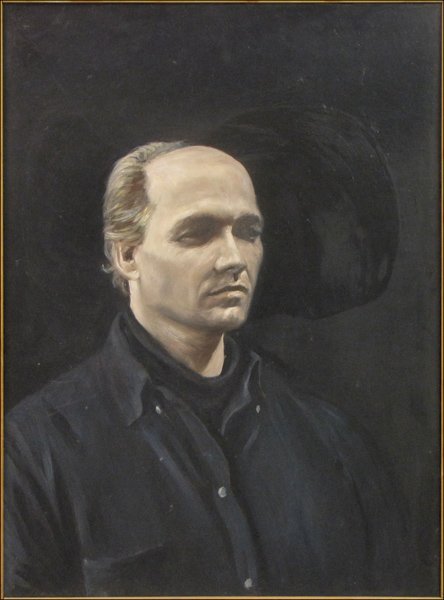 Chuck Walker (20th Century) Self Portrait, 1987. (1 of 1)