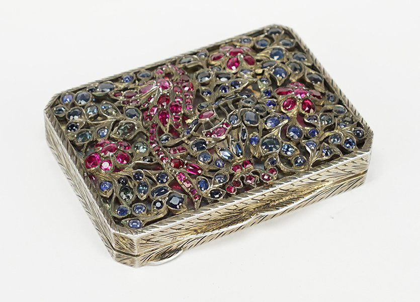 A Continental .800 Silver Compact. (1 of 2)