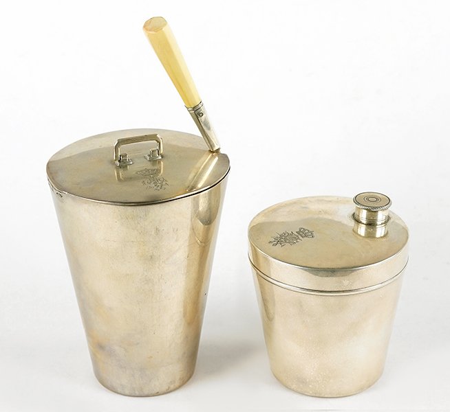 A German Carl Weishaupt Silver Traveling Beaker. (1 of 1)