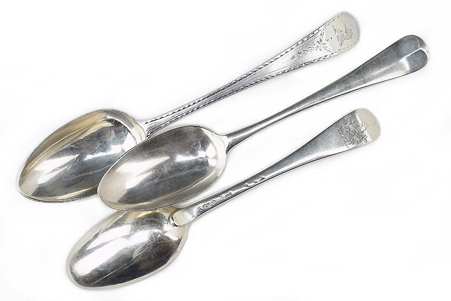 A George III Silver Spoon. (1 of 1)